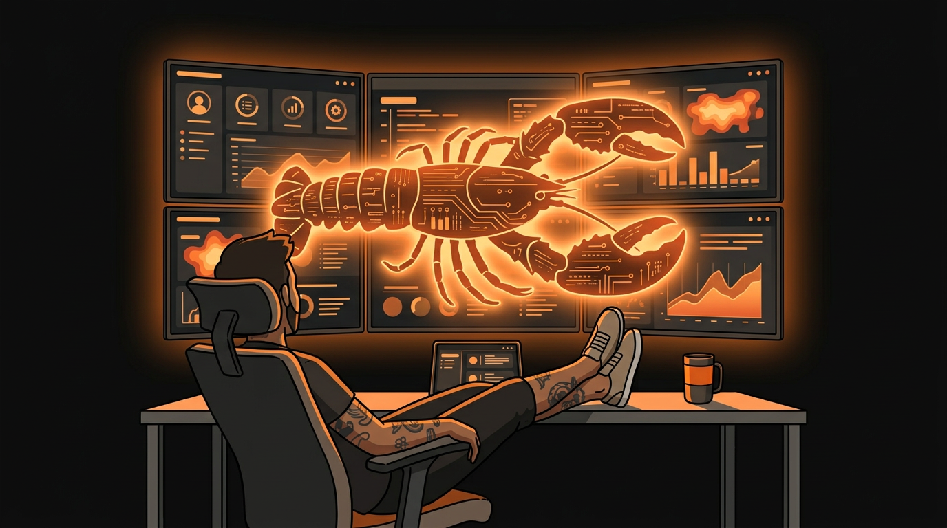 Your AI Agent Waits for Instructions. Mine Runs the Company.