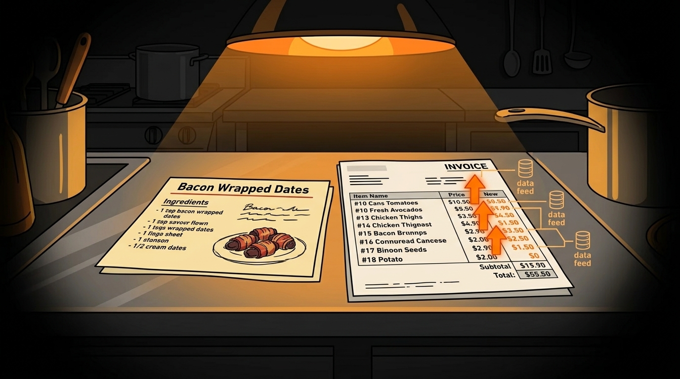 How to Automate Recipe Costing Updates When Ingredients Change Price